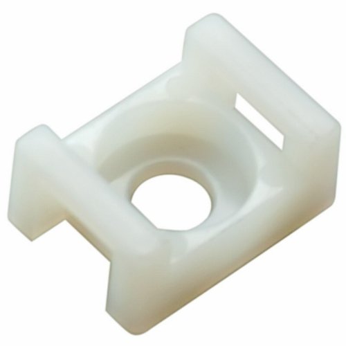 Площадка для крепления стяжки Rexant 22x16 мм 10 шт Белая 07-2102-10 картинка